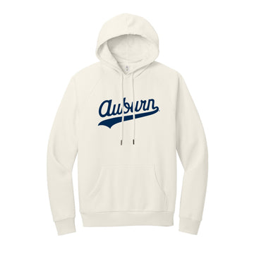 The Auburn Script Logo | White Sand Pullover Hoodie