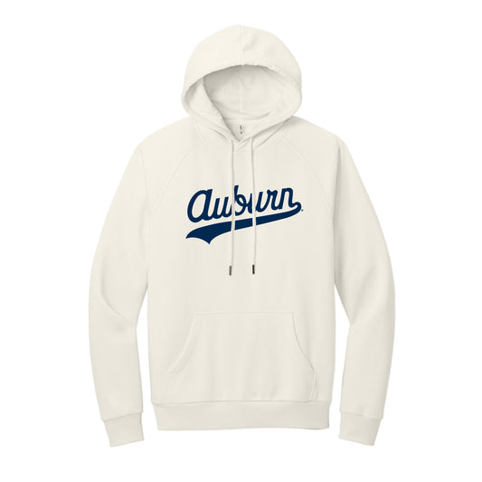 The Auburn Script Logo | White Sand Pullover Hoodie