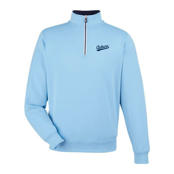 The Auburn Script Logo | Embroidered Bluff 1/4 Pullover