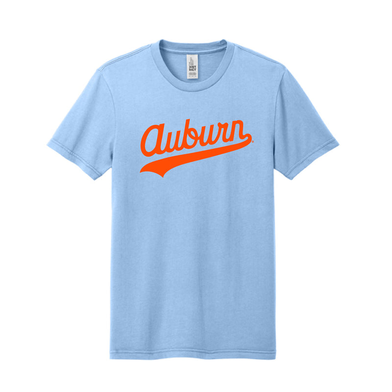 The Auburn Script Logo | Heritage Blue Tee