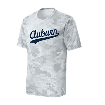 The Auburn Script Logo | Youth White Tee