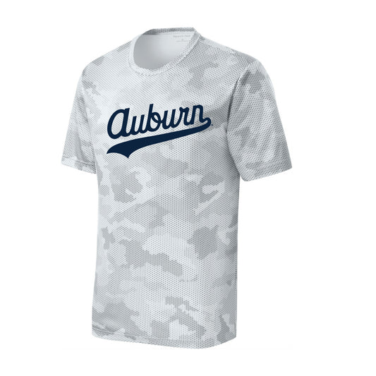 The Auburn Script Logo | Youth White Tee