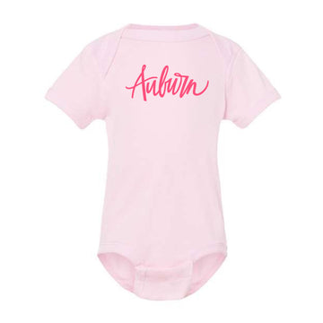 The Auburn Script | Baby Ballerina Onesie