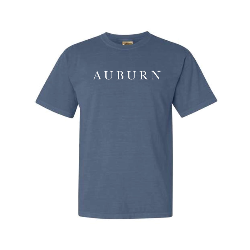 The Auburn Serif | Blue Jean Tee