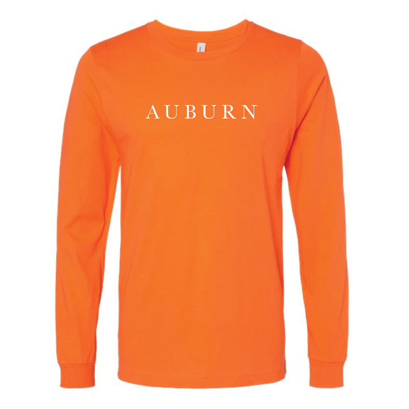 The Auburn Serif | Orange  Long Sleeve