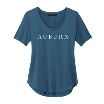 The Auburn Serif | Insignia Blue Tee