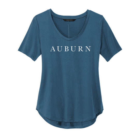 The Auburn Serif | Insignia Blue Tee