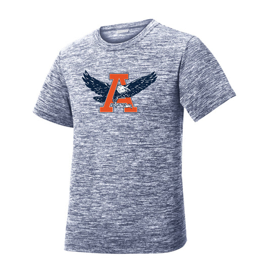 The Auburn Throwback Eagle | Youth True Navy Electric Tee