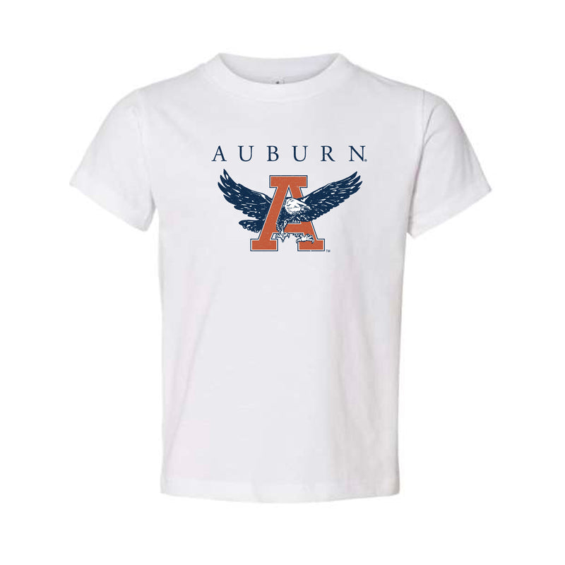 The Auburn Throwback | White Kids Tee
