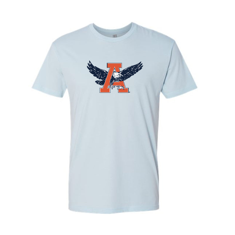 The Auburn Throwback Eagle | Light Blue Tee