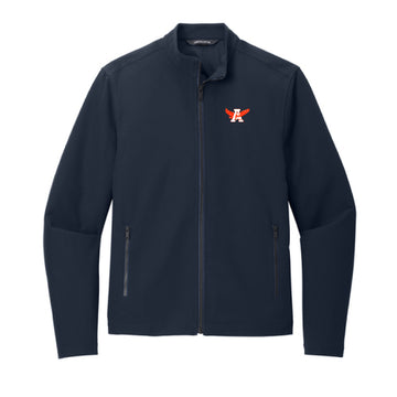The Auburn Throwback | Embroidered Night Navy Jacket