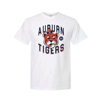 The Auburn Tigers Beanie | Adult White Tee