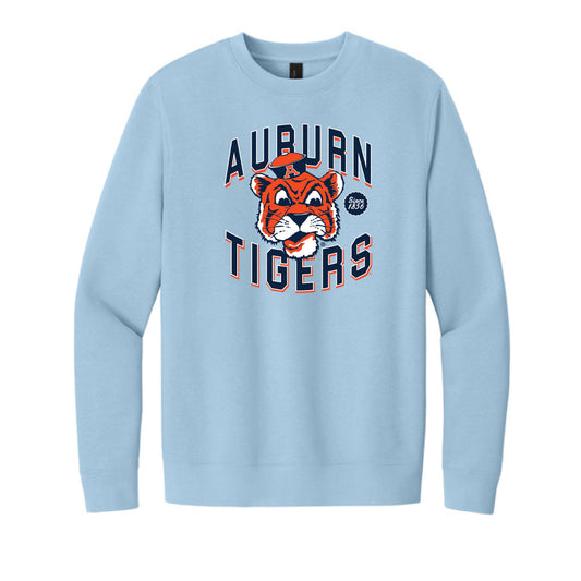 The Auburn Tigers Beanie | Adult Ice Blue Sweatshirt