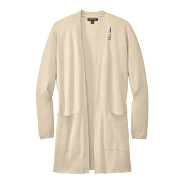 The Auburn Tigers Cursive | Embroidered Birch Cardigan Sweater