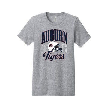 The Vintage Tigers Football Helmet | Adult Athletic Heather Tee