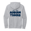 The Auburn Tigers Puff | Light Heather Grey Fleece Hoodie