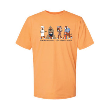 The Early Learning Aubies | Adult Tangerine Mist Tee