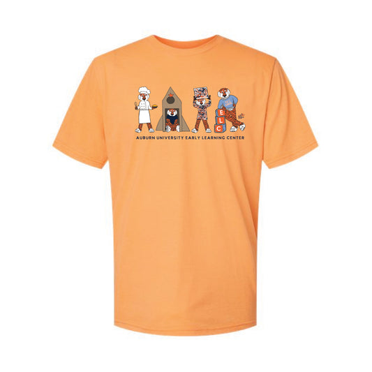 The Early Learning Aubies | Adult Tangerine Mist Tee
