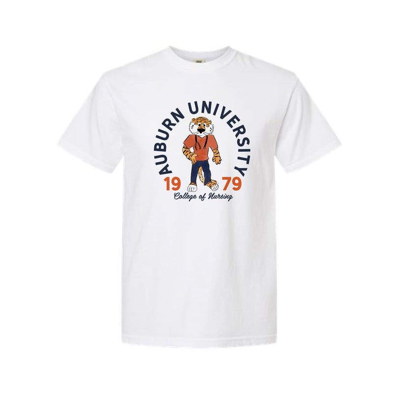 The Auburn University Nursing Arch | Adult White Tee