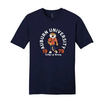 The Auburn University Nursing Arch | Adult New Navy Tee