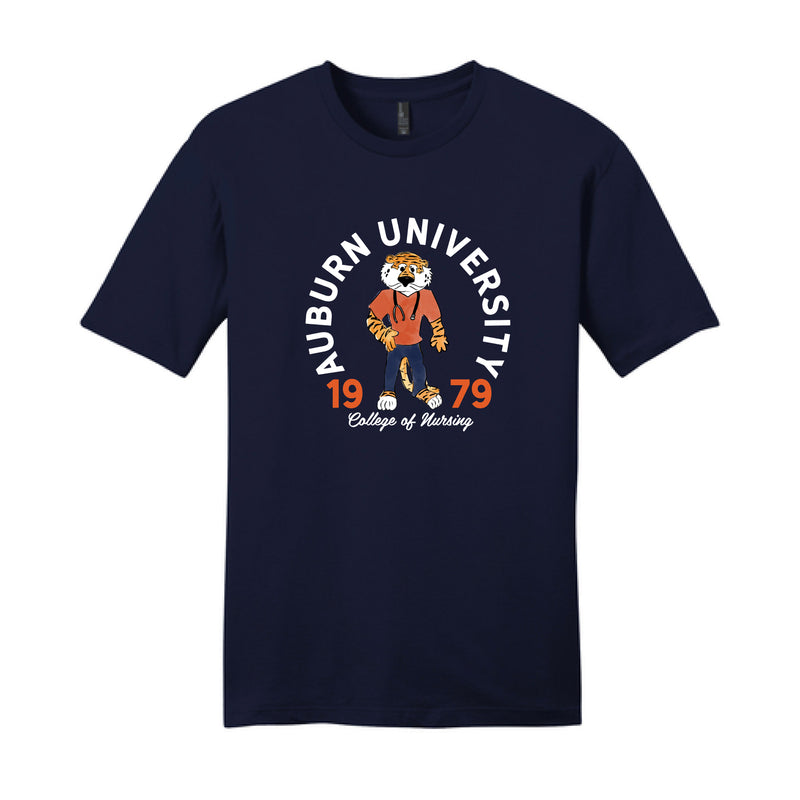 The Auburn University Nursing Arch | Adult New Navy Tee