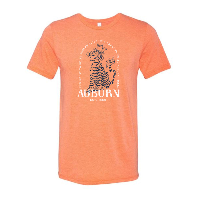 The Auburn Vintage Tiger | Azalea Tee