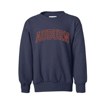 The Auburn Arch Outline | Youth Fleece