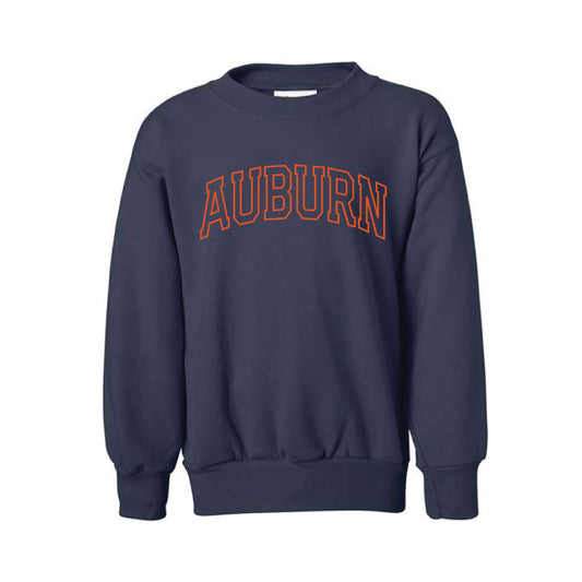 The Auburn Arch Outline | Youth Fleece
