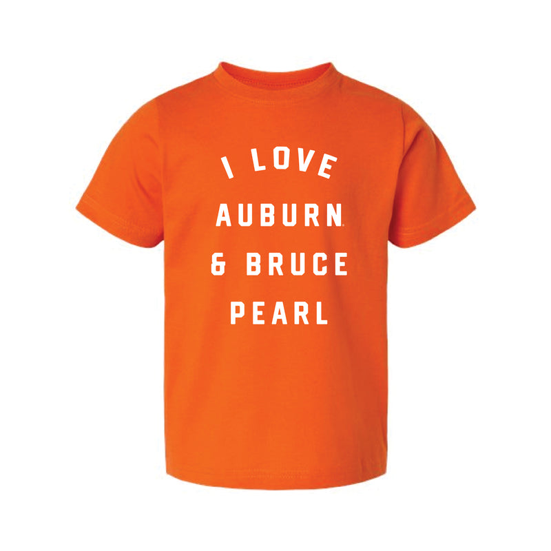 The Auburn & Bruce Pearl | Toddler Orange Tee