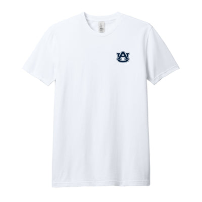 The Auburn and Love it Sketch | Adult White Tee