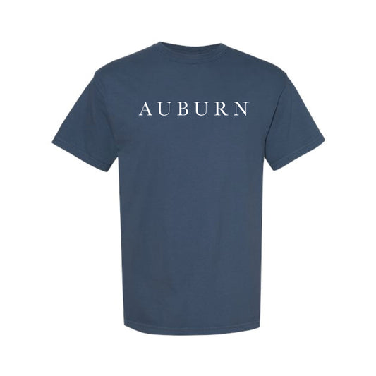 The Auburn Serif | Midnight Tee