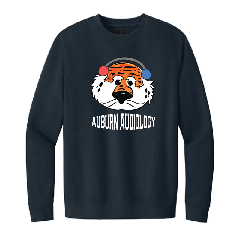 The Audiology Aubie | New Navy Crewneck Sweatshirt