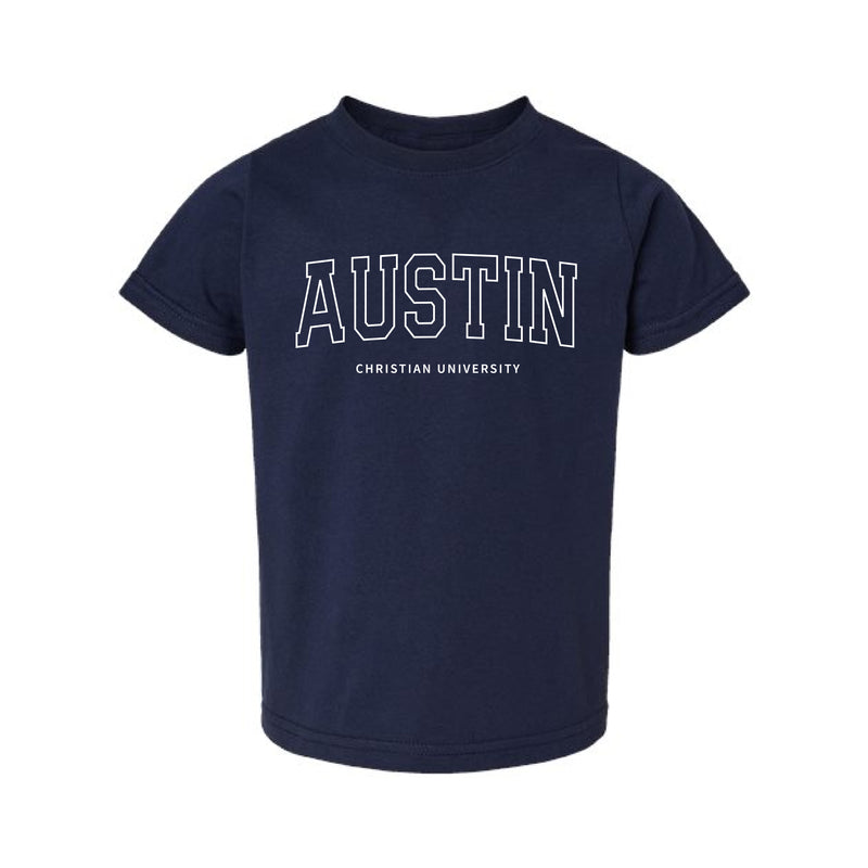 The Austin Christian Arch | Toddler True Navy Tee