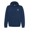 The Austin Christian University Block | True Navy Hooded Sweatshirt