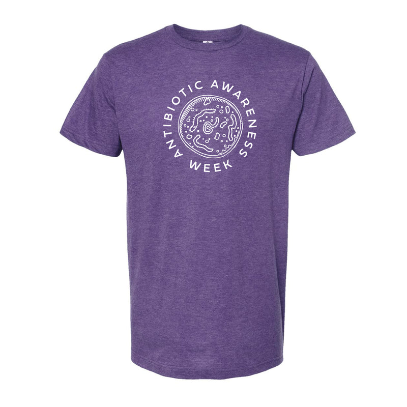 The Awareness Week Circle | Heather Purple Tee