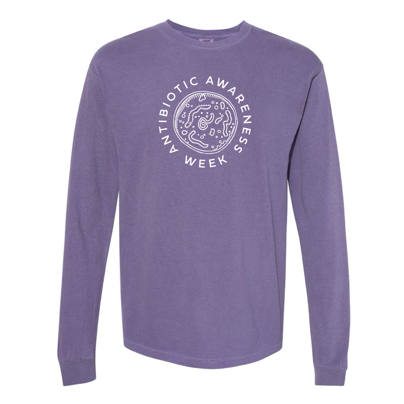 The Awareness Week Circle | Grape Long Sleeve Tee