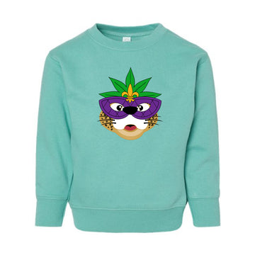 The Baby Southpaw Mardi Gras | Toddler Saltwater Sweatshirt