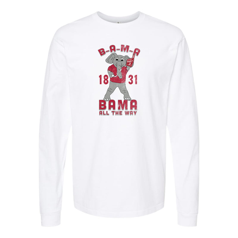 The Bama All The Way Big AL | White Long Sleeve