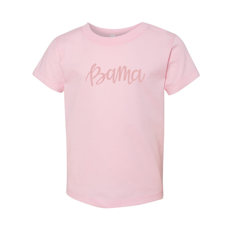 The Bama Script | Toddler Pink Tee