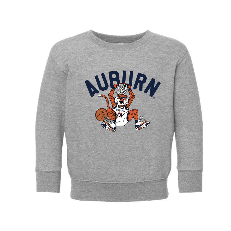 The Basketball Aubie | Toddler Heather Sweatshirt