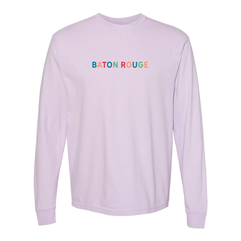 The Baton Rouge Multi | Orchid Long Sleeve