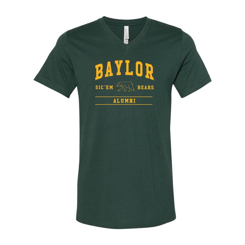 The Baylor Alumni | Forest V-Neck Tee