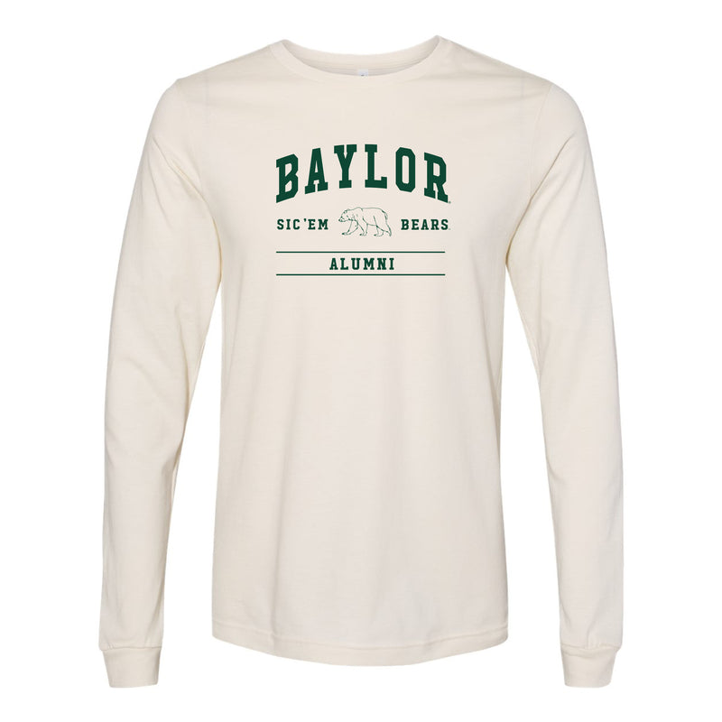 The Baylor Alumni | Natural Long Sleeve Tee