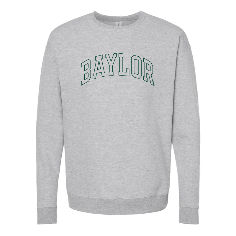 The Baylor Arch Outline | Heather Grey Sweatshirt