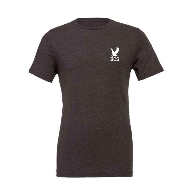 The Bayshore Cross | Dark Grey Heather Tee