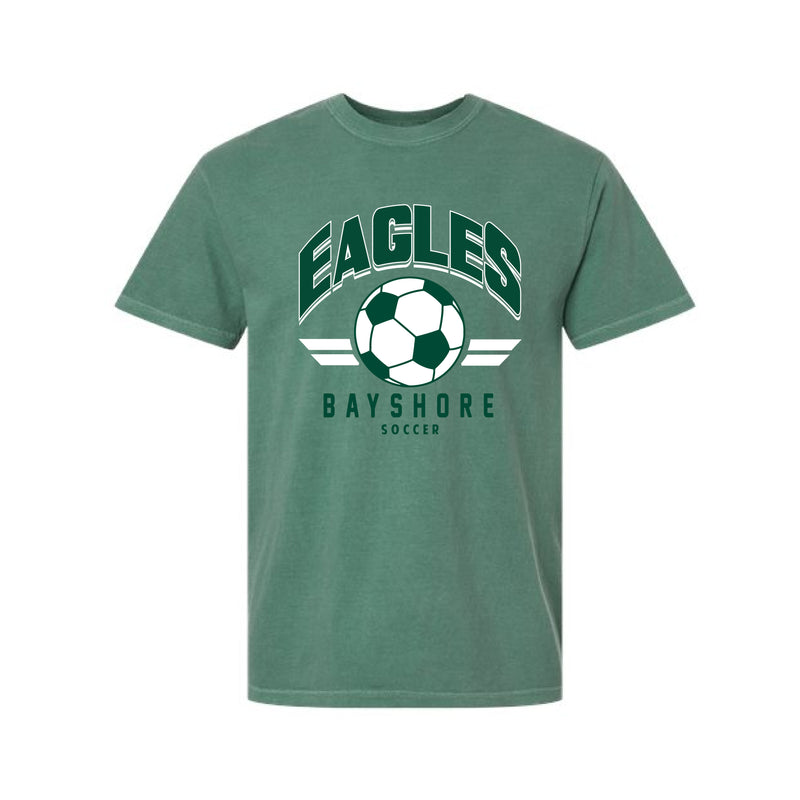 The Bayshore Soccer | Adult Light Green Tee