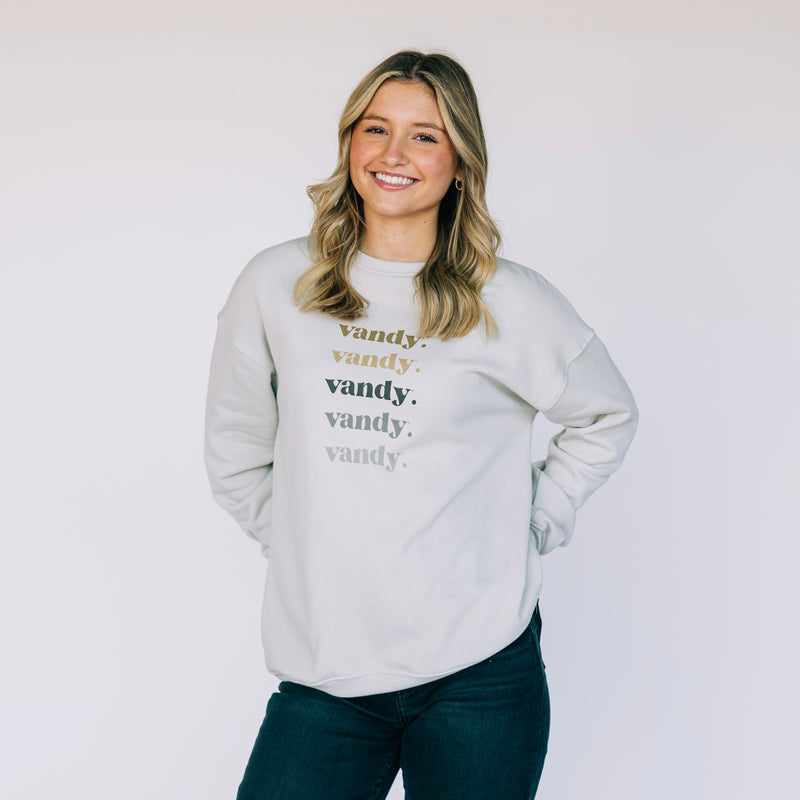 The Vandy Repeat | Heather Dust Sweatshirt