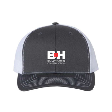 The Full Logo | Embroidered Charcoal/ White Richardson Cap