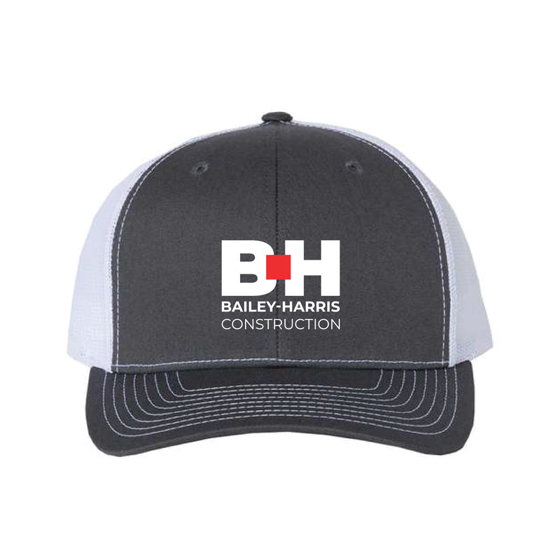 The Full Logo | Embroidered Charcoal/ White Richardson Cap
