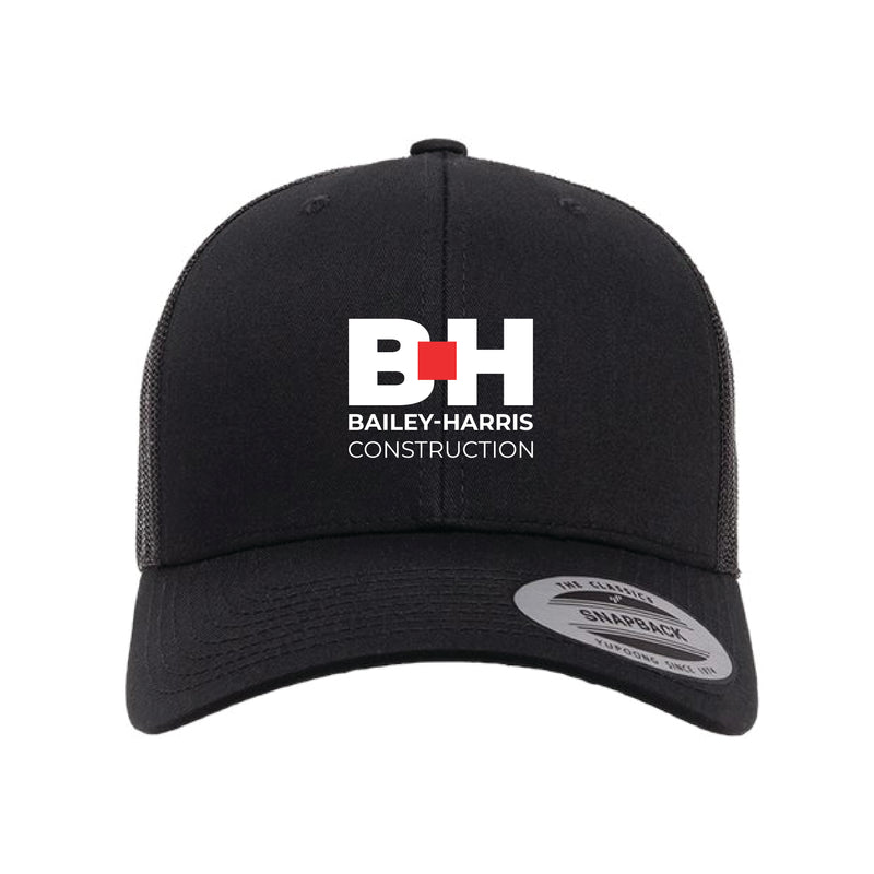 The Full Logo | Embroidered Black YP Classics Cap